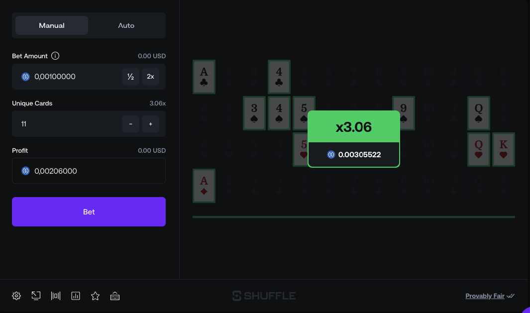 Shuffle Blitz Game